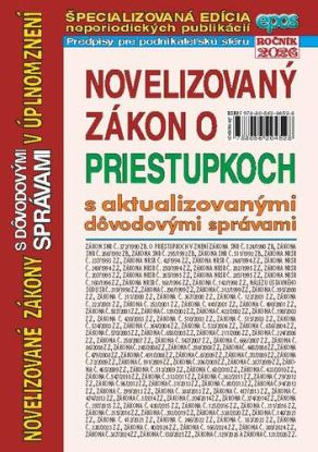Novelizovaný zákon o priestupkoch 13/2026