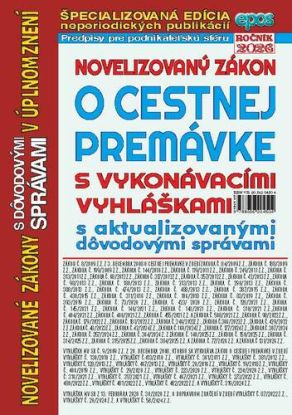 Novelizovaný zákon o cestnej premávke 14/2026