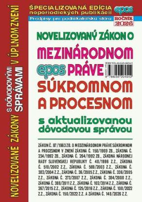 Novelizovaný zákon o medzinárodnom práve súkromnom a procesnom 16/2026
