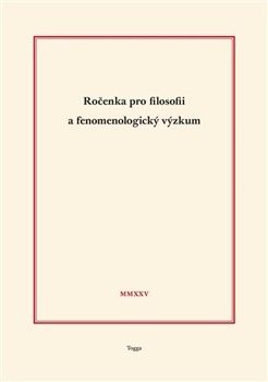 Ročenka pro filosofii a fenomenologický výzkum 2025