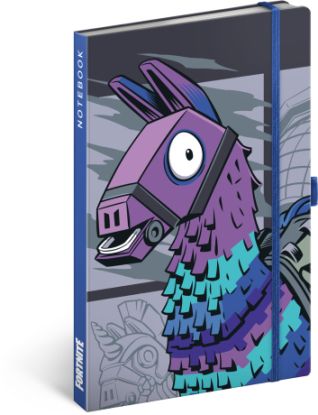 NOTIQUE Notes Fortnite – Llama, linkovaný, 13 x 21 cm