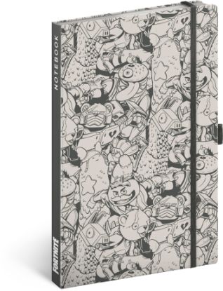 NOTIQUE Notes Fortnite – Legends, linkovaný, 13 x 21 cm