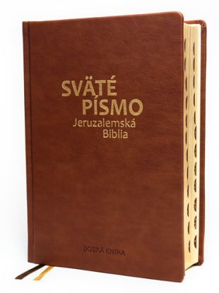 Jeruzalemská Biblia, veľký formát, hnedá so zlatorezom, 2026