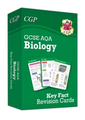 New GCSE Biology AQA Key Fact Revision Cards - Summary cards for quick revision