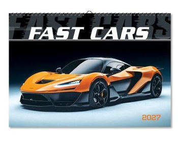 Nástenné kalendáre Fast cars 2027