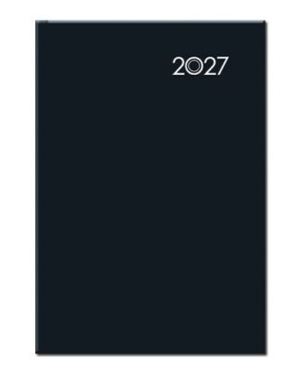 Diáre Denný diár A5 - FALCON čierny 2027