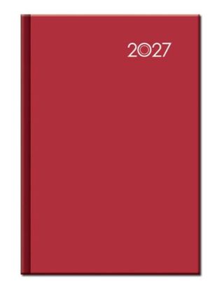 Diáre Denný diár A5 - FALCON červený 2027