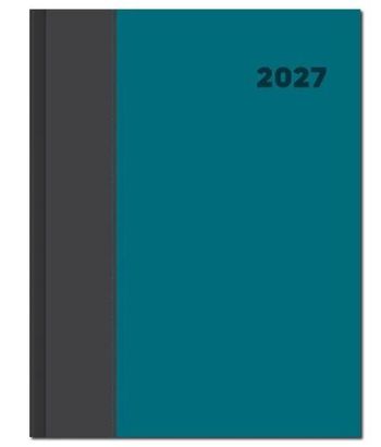 Diáre  Manager diár FSC A4 - DOLCETTO sivo-tyrkysový 2027