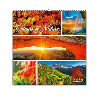 Nástenné kalendáre Colours of nature 2027