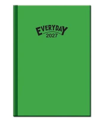 Diáre Denný diár A5 - Everyday COLORS zelený 2027