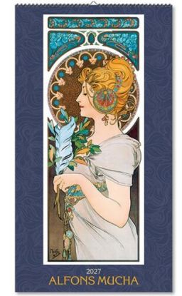 Nástenné kalendáre Alfons Mucha 2027