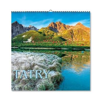 Nástenné kalendáre Tatry štvorec 2027