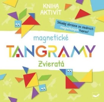 Kniha aktivít magnetické TANGRAMY - Zvieratá