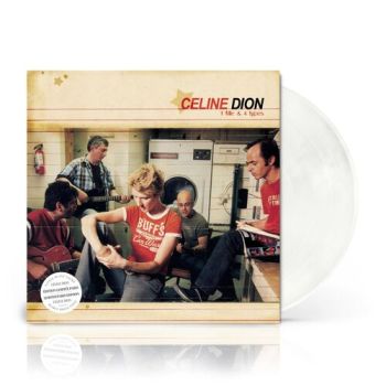 Dion Céline - 1 fille & 4 types (Limited Paris Edition) (Pearl White) LP