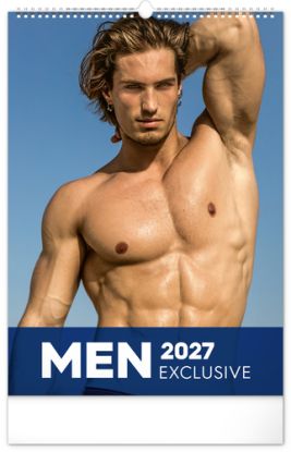 Nástenný kalendár Men Exclusive 2027, 33 x 46 cm