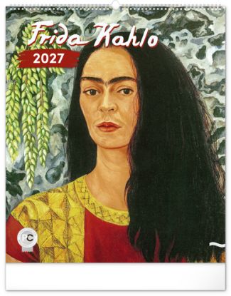 NOTIQUE Nástenný kalendár Frida Kahlo 2027, 48 x 56 cm