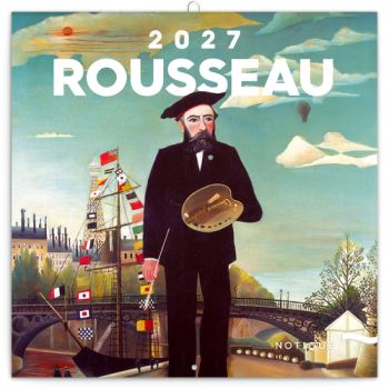 NOTIQUE Poznámkový kalendár Henri Rousseau 2027, 30 x 30 cm