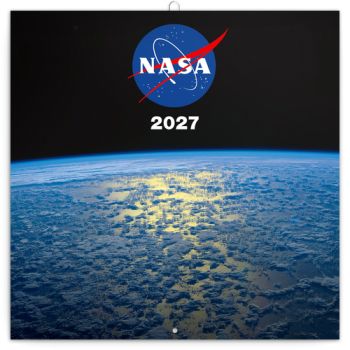 NOTIQUE Poznámkový kalendár NASA 2027, 30 x 30 cm