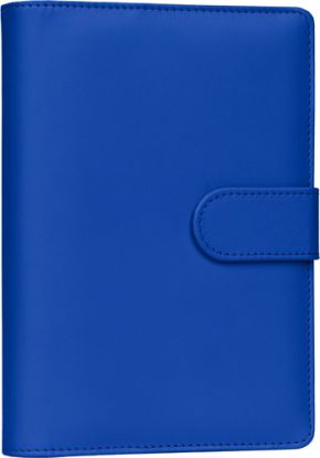 NOTIQUE Refill – Týždenný krúžkový diár s vymeniteľnými listami 2027, kráľovsky modrý, 12,5 x 19 cm