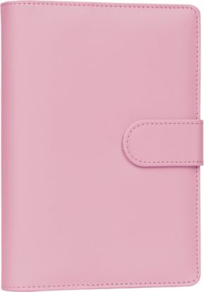 NOTIQUE Refill – Týždenný krúžkový diár s vymeniteľnými listami 2027, pudrovo ružový, 12,5 x 19 cm