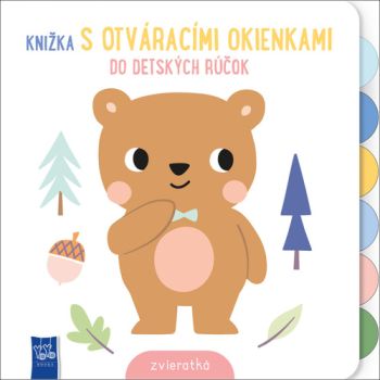 Knižka s otváracími okienkami - Zvieratká