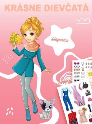 Krásne dievčatá – elegancia + nálepky