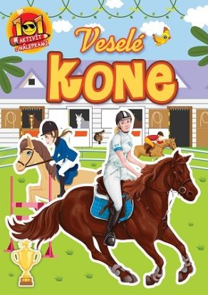 Veselé kone - 101 aktivít s nálepkami, 2. vydanie