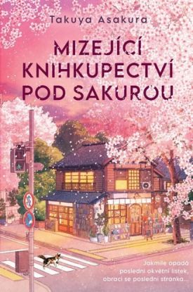 Mizející knihkupectví pod kvetoucí sakurou