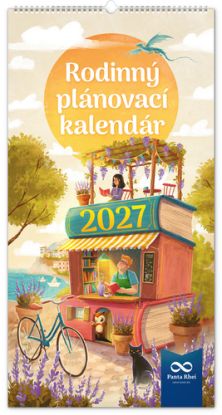 Nástenný kalendár Rodinný plánovací XXL 2027 Panta Rhei