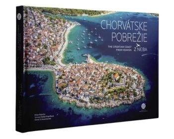 Chorvátske pobrežie z neba