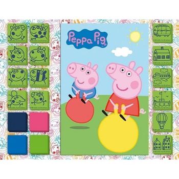 Zábavné pečiatkovanie Prasiatko Peppa