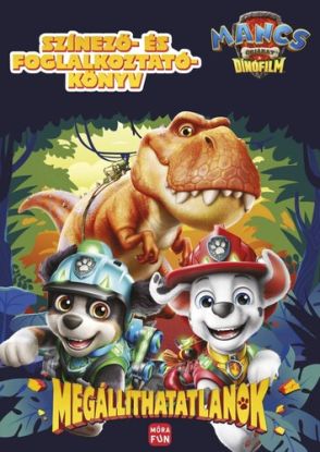 Mancs Őrjárat. The dino movie. Megállíthatatlanok - színező