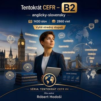 Tentokrát CEFR – B2, anglicky-slovensky