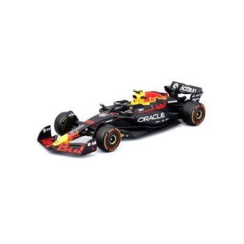 Bburago Formula 1 Red Bull RB21 č. 22 Yuki Tsunoda v dekoratívnom boxe – mierka 1:43