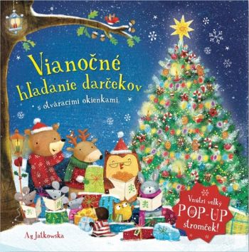 Vianočné hľadanie darčekov s otváracími okienkami