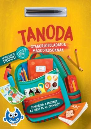 Tanoda letörölhető filccel - másodikosoknak