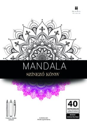Mandala - Színező könyv