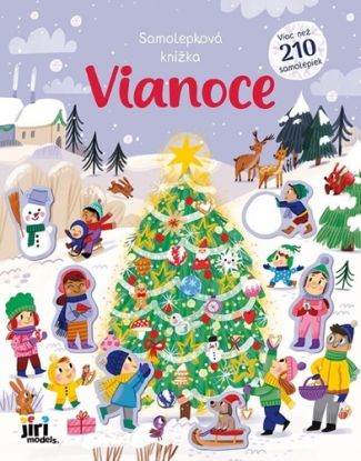 Samolepková knižka Vianoce