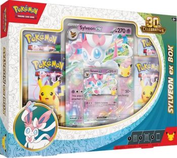 Pokémon TCG: 30th Celebration Sylveon ex Box