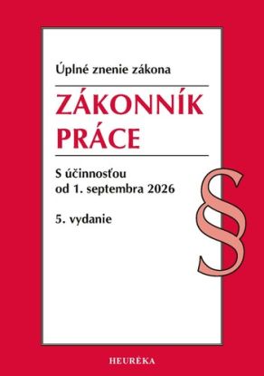 Zákonník práce. 5. vyd., 8/2026