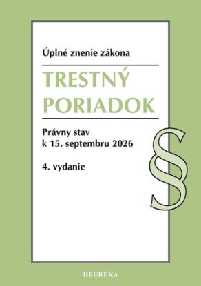 Trestný poriadok. 4. vyd., 8/2026
