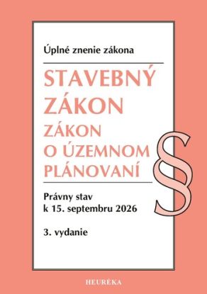 Stavebný zákon. 3. vyd., 8/2026