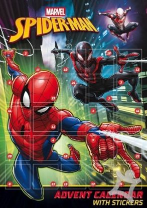 Adventný kalendár so samolepkami - Spider-Man