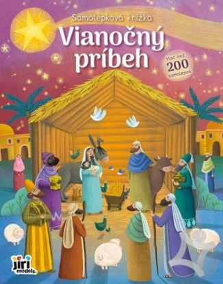 Samolepková knižka - Vianočný príbeh