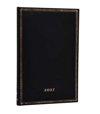 Diár Paperblanks 2027  Black Maxi HOR