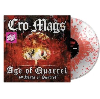 Cro-Mags - Age of Quarrel: 40 Years of Quarrel (Crystal / Red Splatter) LP