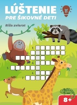 Lúštenie pre šikovné deti - Ríša zvierat