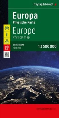 Fotografia produktu: Európa fyzická 1: 3 500 000