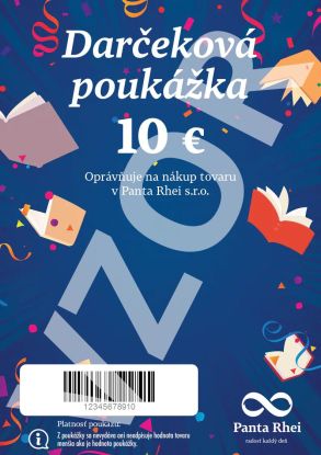 Elektronická darčeková poukážka 10€