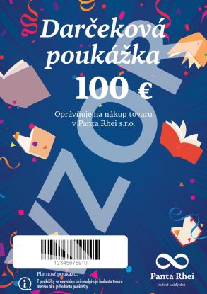 Elektronická darčeková poukážka 100€